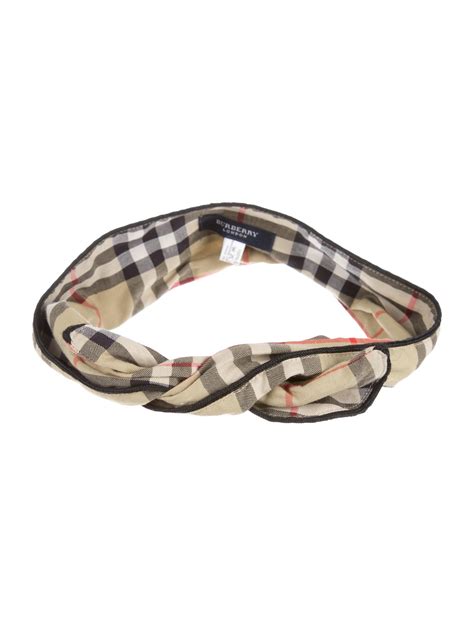 burberry headband scarf.